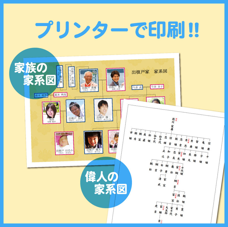 らくらく家系図作成 カード版 – デネットショップ